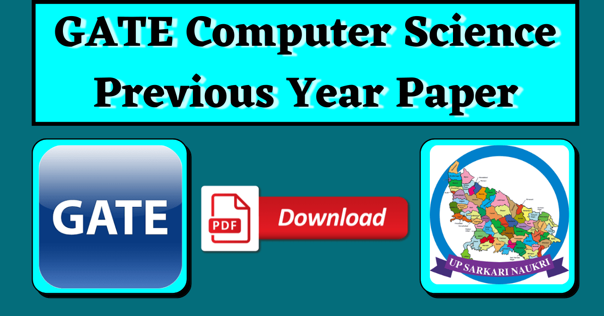 GATE Computer Science Previous Year Paper