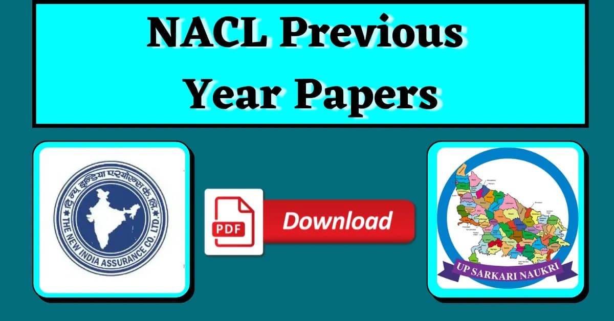 NACL AO Previous Year Paper