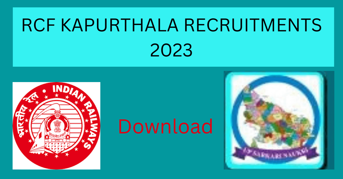 RCF Kapurthala recruitments