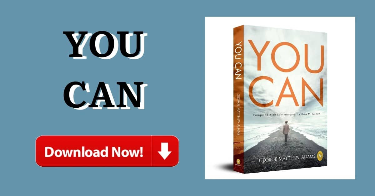 Download 'You Can' by George Matthew Adams