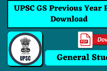 [PDF] UPSC GS Paper PDF Download | UP SARKARI NAUKRI