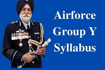 Airforce Y Group Syllabus