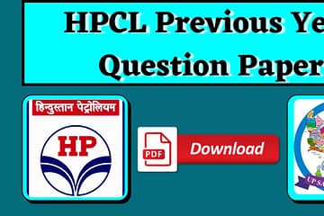 HPCL Previous Year Question paper