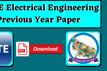 GATE Electrical Engineering Previous Year Paper