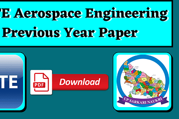 GATE Aerospace Engineering Previous Year Paper