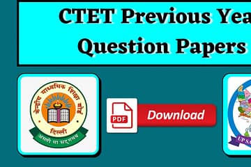 CTET Previous Year Question Paper