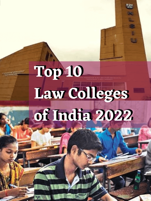 Top 10 Law Colleges of India 2022