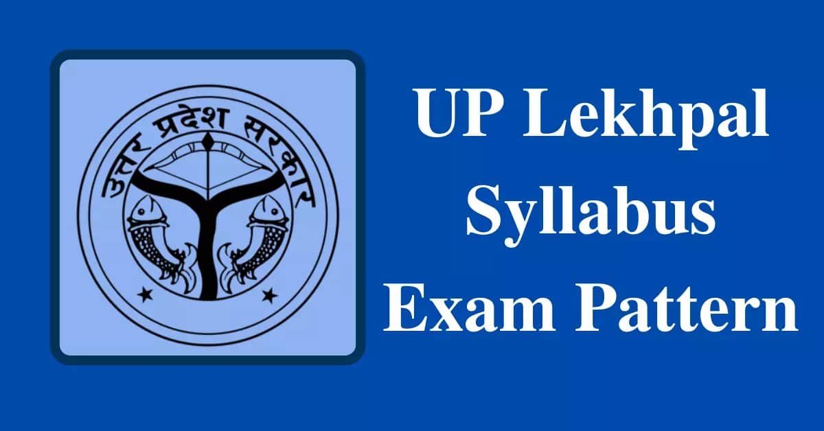 UP Lekhpal Syllabus & Exam Pattern
