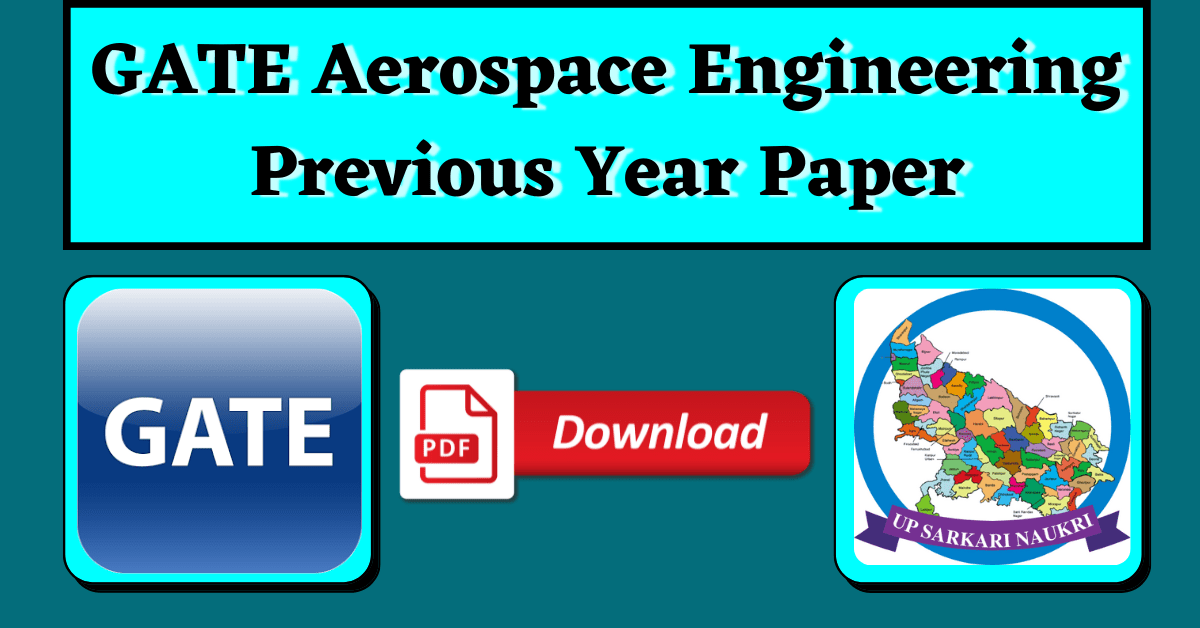 GATE Aerospace Engineering Previous Year Paper 2023