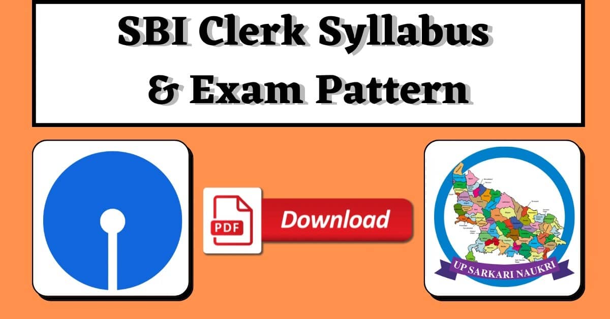 SBI Clerk Syllabus | SBI Clerk Exam Pattern