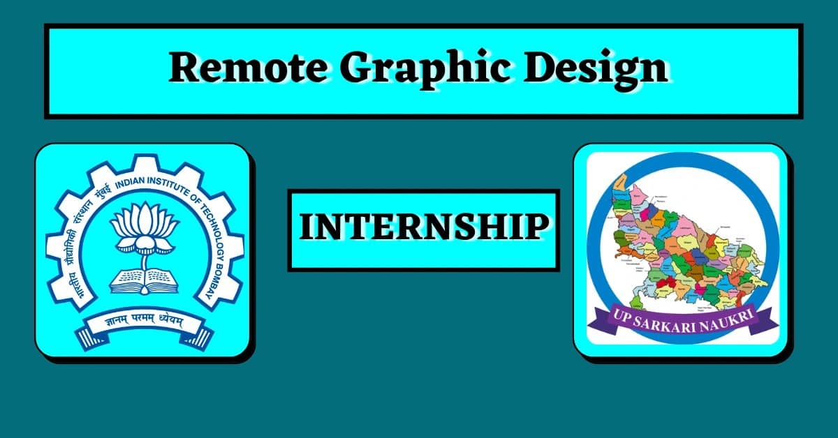 Remote Graphic Design Internship at IIT Bombay with Stipend
