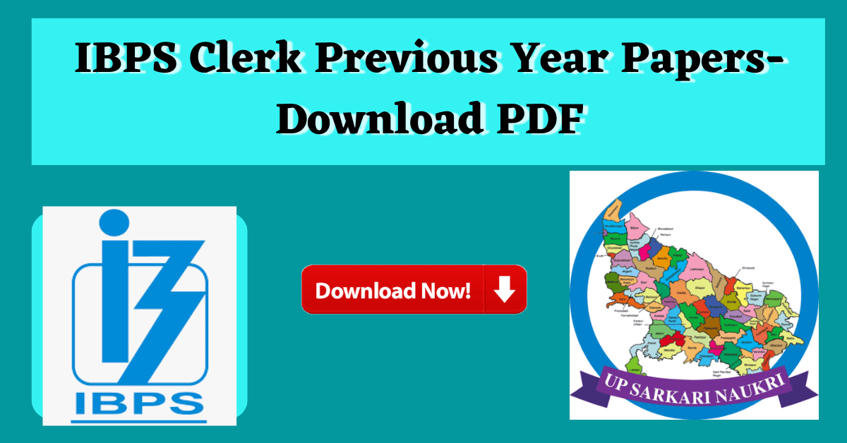 IBPS Clerk Previous Year Papers